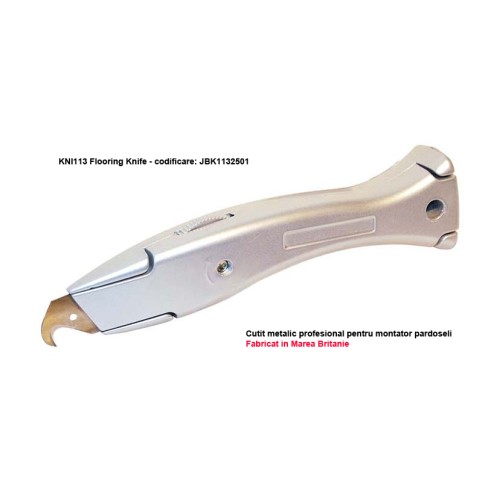 Cutit metalic pentru montatori pardoseli